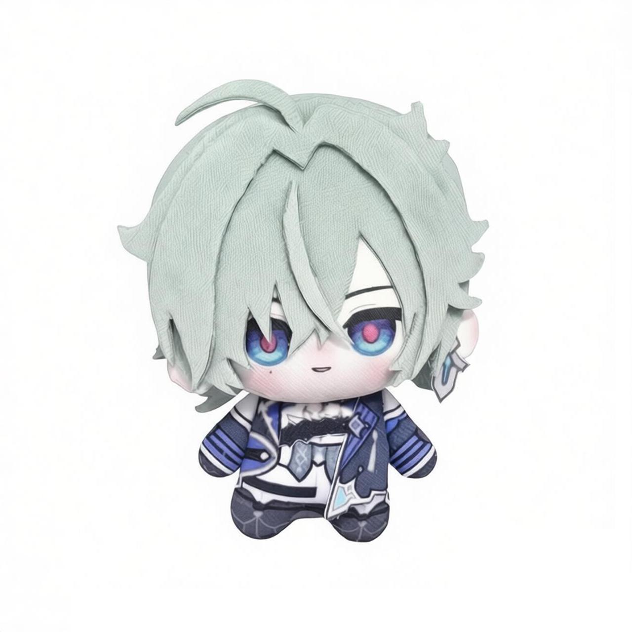 10cm Neues Genshin Impact Lohen Plüschtier Stofftiere Lohen Plüschpuppen Rucksack Dekorative Anhänger Schlüsselanhänger Geburtstag Weihnachten Geschenk