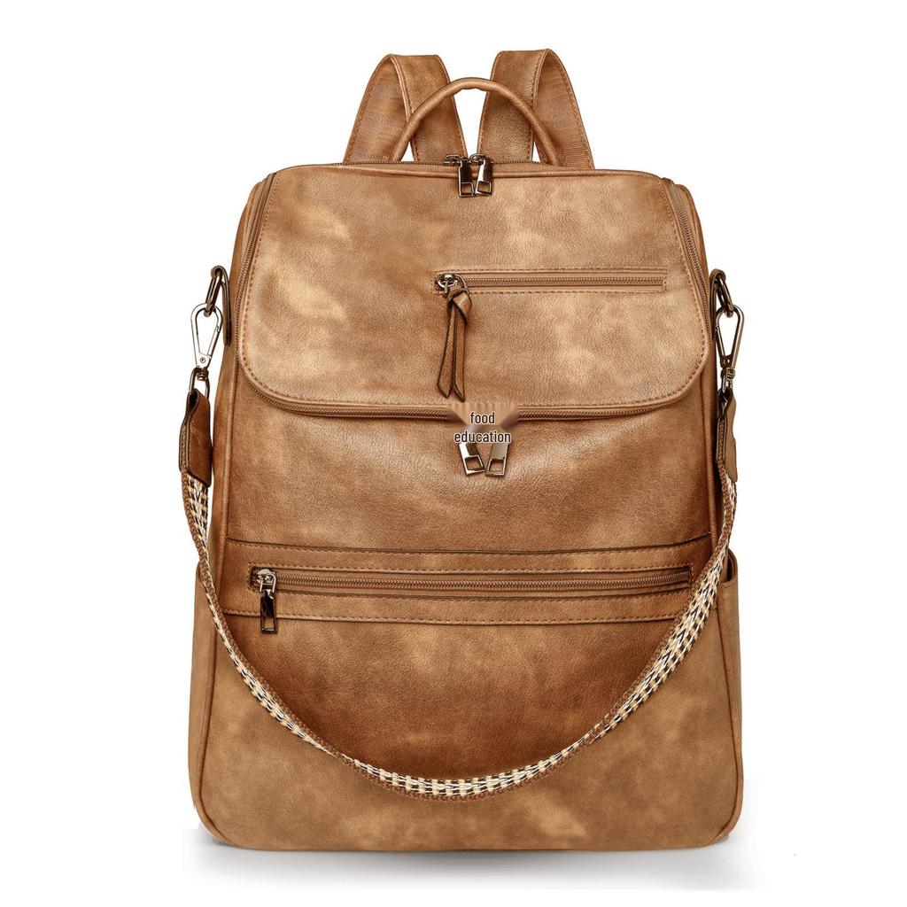 Chic British Style Retro Backpack: Spring 2025 Trend for College Students