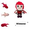 Nimona Monster Girl Plush Toy Doll Anime Collectible Figure