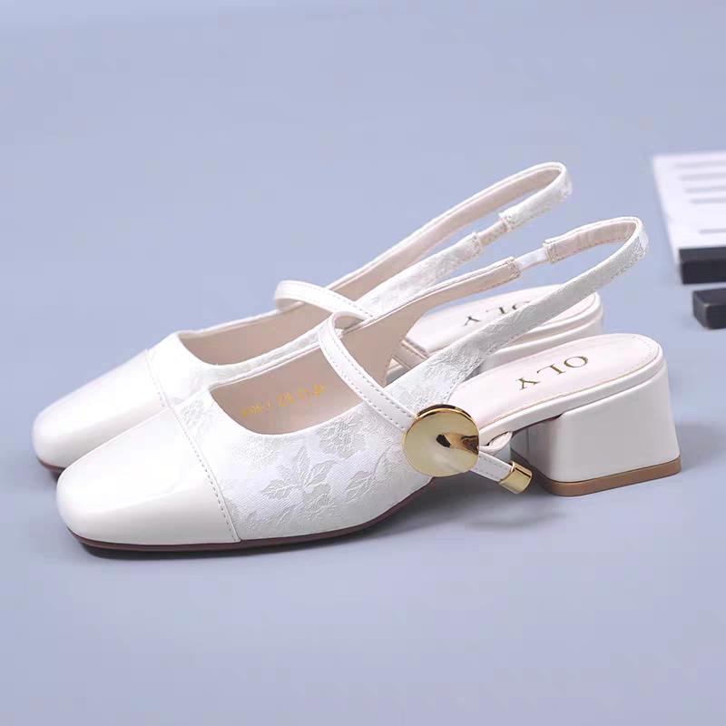 New Non-slip Round Toe Sandals Shoes Ladies Casual Summer Hollow Beach Elegant Shoes Korean Fashion Party Shoes Woman Design