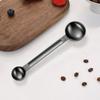1Pc Household Double-headed Coffee Bean Spoon Milk Tea Fruit Powder Spoon Kitchen Baking Spoon Stainless Steel Measuring Spoon