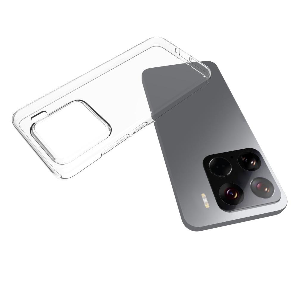 

For Xiaomi 15 Clear Phone Case Watermark-Resistant TPU Back Cover Style A