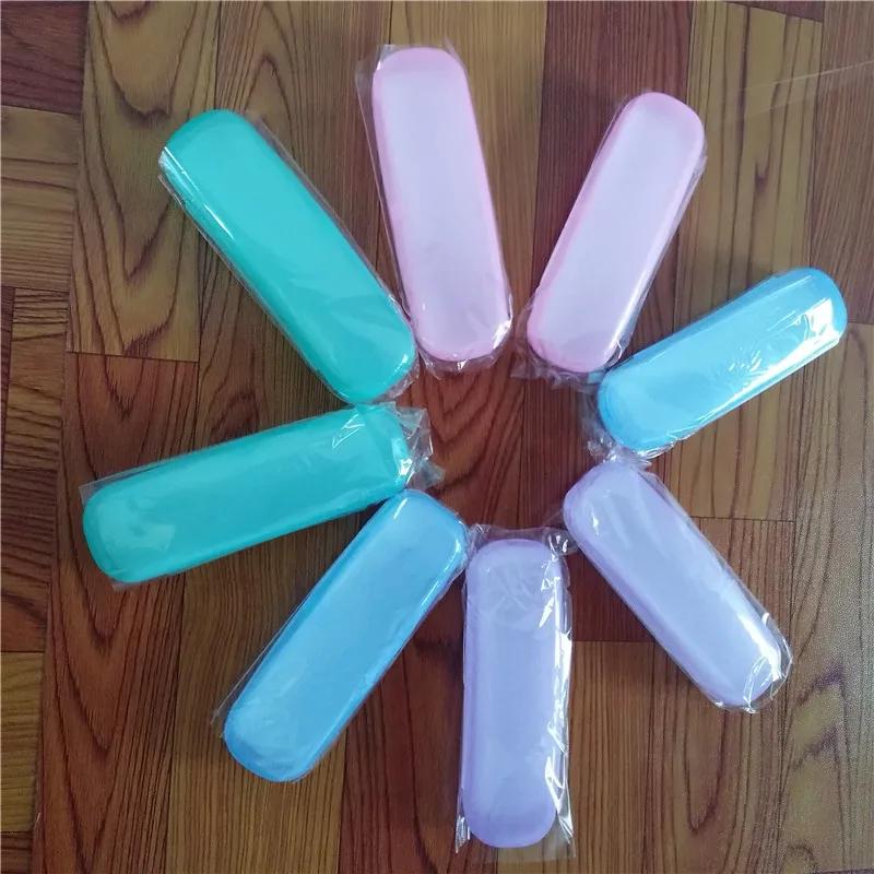 Glasses Case Transparent PVC Women Men Plastic Sunglasses Glasses Box New Eyeglasses Case Reading Glasses Case