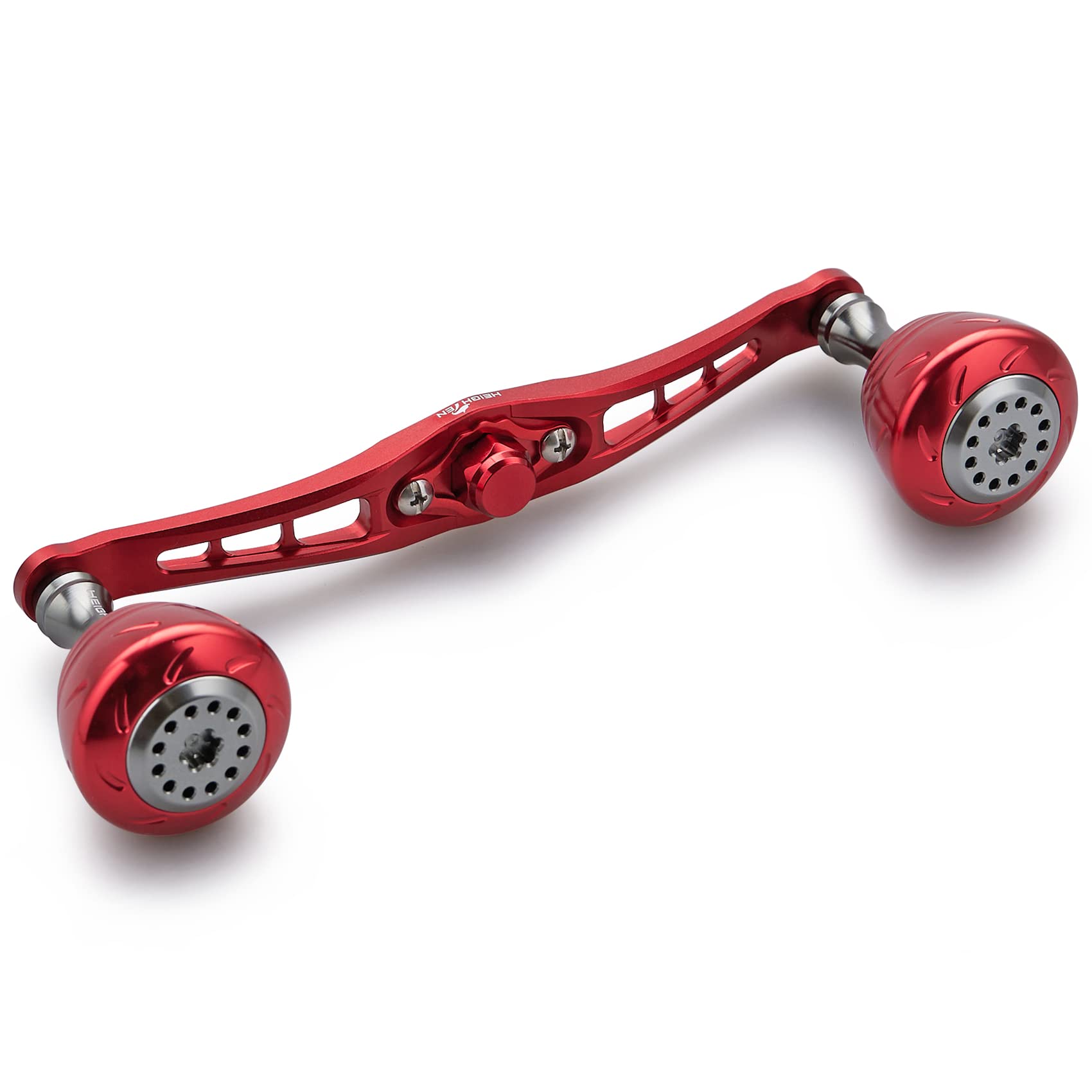 

HEIGHTEN 120mm Bait Reel Handle for Shimano Daiwa Abu Garcia General Bait Reel Spider Series (120mm, Red) (155)