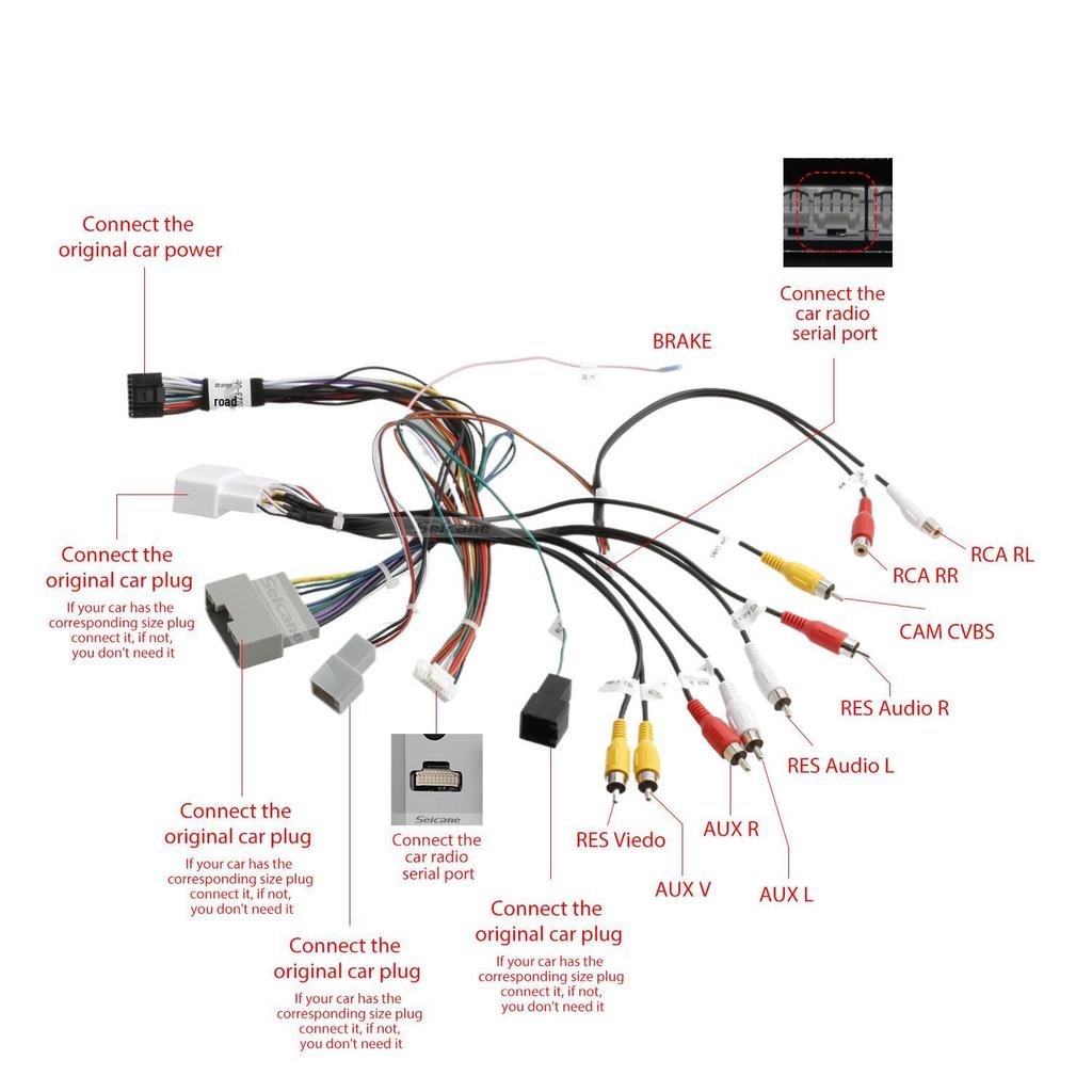 Bluetooth CarPlay Smart Navigation Radio for 2009-2012 Dodge RAM