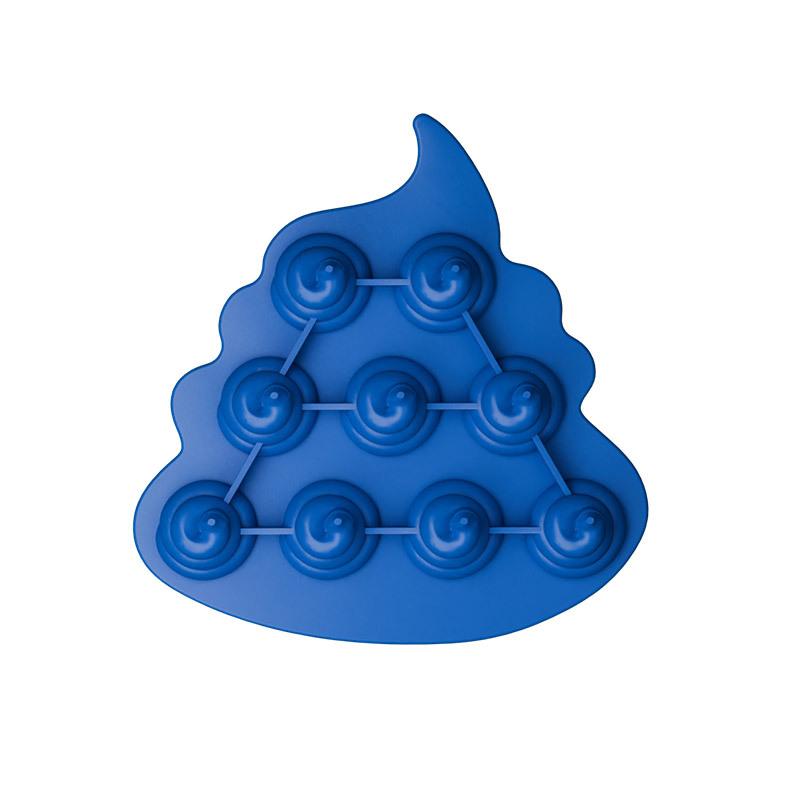 1 stk Whiskey Silikon Isbitform Bæsj Sjokolade Godteri Form Silikon Parodi Bæsj Isboks