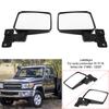 Pair LH+RH Door Mirror For Toyota LandCruiser 70 75 78 Series Ute 1985-2007