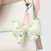 Adorable Rhinestones Bows Keyring Bag Decoration Fabric Multifunctional Keychain Portable Daily Essential