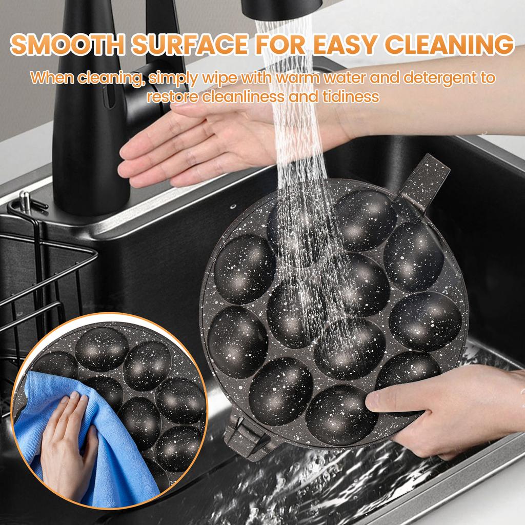 16 Holes Walnut Cookie Mold Aluminum Walnut Cookie Maker Mould Nonstick Cook Making Tool with Handle for Baking Kitchen Accessor