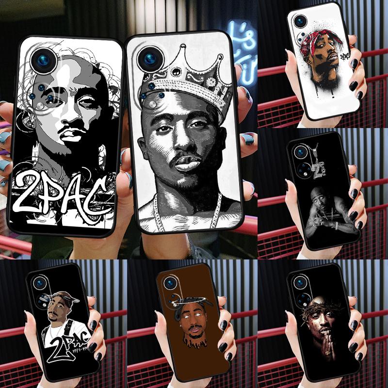 Rapper 2pac Singer Tupac Case For Honor Magic 7 5 6 Lite 50 70 90 200 Pro X9c X9b X9a X8a X7a X6a X8 X9 X8b Cover