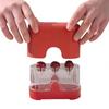 Cherry Corer Manual Press-Type Fruit Pitter Stainless Steel Cherry Pit Tool for Cherries Jujubes Red Dates Hawthorns Dishwasher Safe Cherry Pit