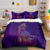 Dancing Woman In Vibrant Colors Bedding Duvet Cover Set Duvet Cover Pillowcases (1*Duvet Cover 2*Pillowcases, Without Duvet Insert)