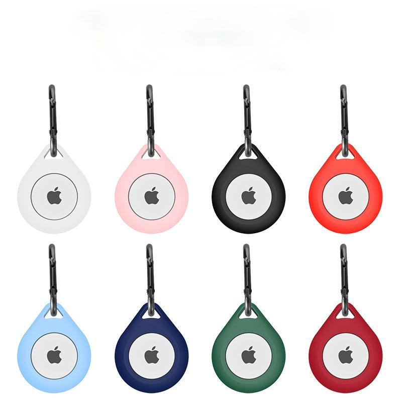 

Подходит для Apple Airtags Tracker Locator Силиконовая защитная крышка Анти-потерянный хранения Силиконовой защитной крышкой