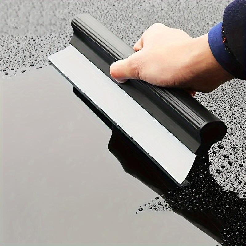 1pc Soft Car Squeegee - Non-Scratch Handy Window Cleaner for Efficient Drying, Paint-Safe Glass & Windshield Water Scraper, Essential Auto