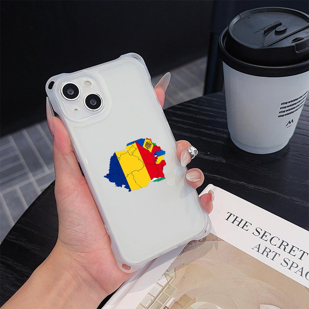 

Мягкие чехлы для iPhone 16 15 13 12 11 14 Pro Max 7 8 Plus XR Четыре угла Защитный чехол от падения Дополнительный шнурок N91 Флаг Молдовы искусство for iPhone 16 Pro Max