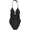 Women's Swimsuit - Urban Classics - Triangle - Recycled Polyester - Quick Drying - Black