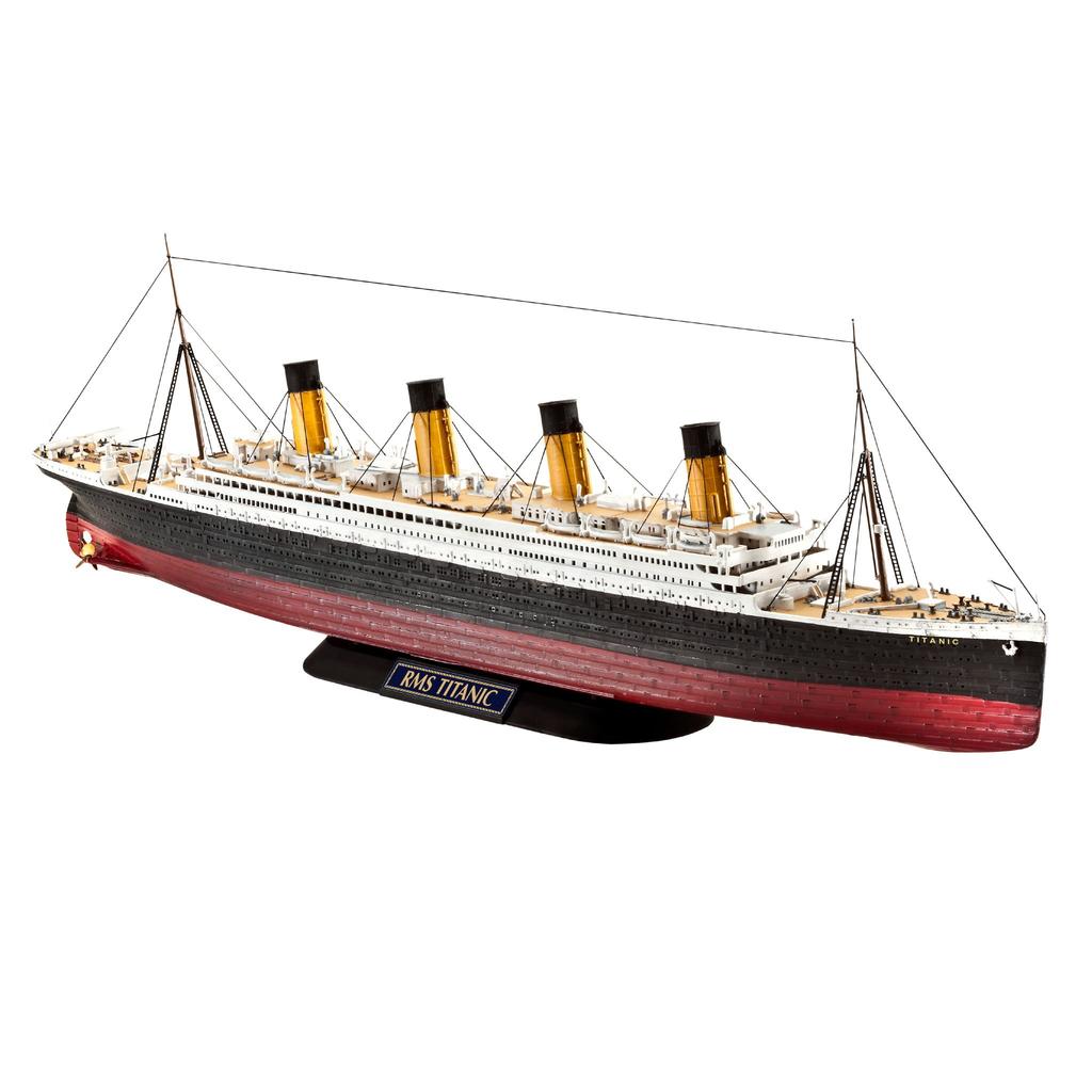 Revell 1/700 R.M.S. Plastikowy Zestaw Modelarski Titanic - Niemiecka Jakość Wykonania