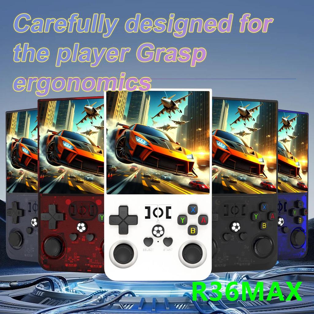 R36MAX Portable Retro Arcade Game Console - Dual System, Open Source Handheld