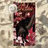 Custom Name Panther Blossom Quick-drying, highly absorbent beach towel,suitable for the beach, pool, gym, and travel.Sports sweat Towel