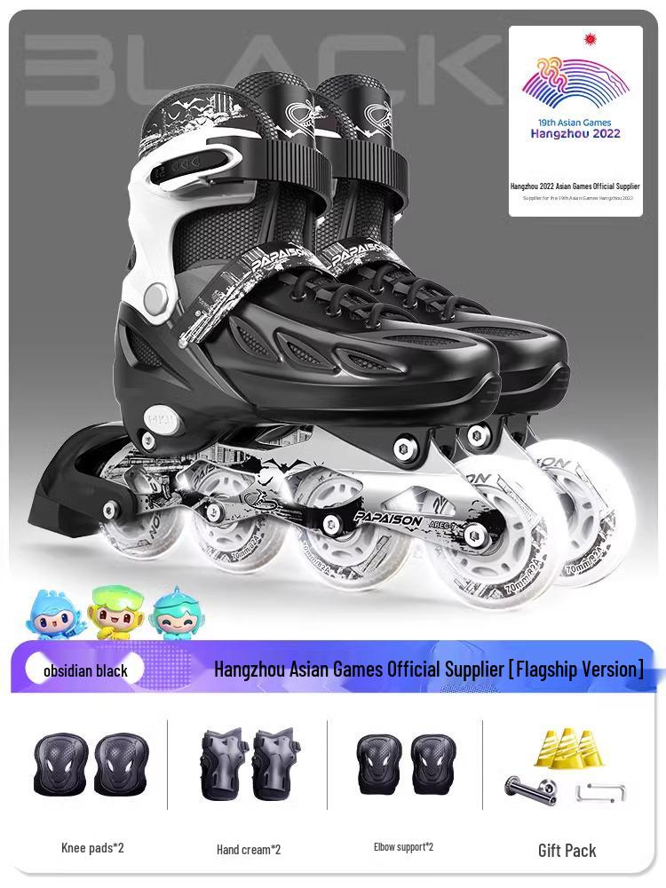 Flashing Roller Skates for Beginners: Adults & Kids, Boys & Girls, Professional Quality