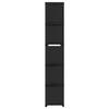 Display Shelf - VIDAXL - 15 Cubes - Black - Fabric - 103 X 30 X 175.5 Cm