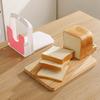 Toast Bread Slicer Stand Plastic Foldable Loaf Cutter Rack Cutting Guide Slicing Tool Bakeware
