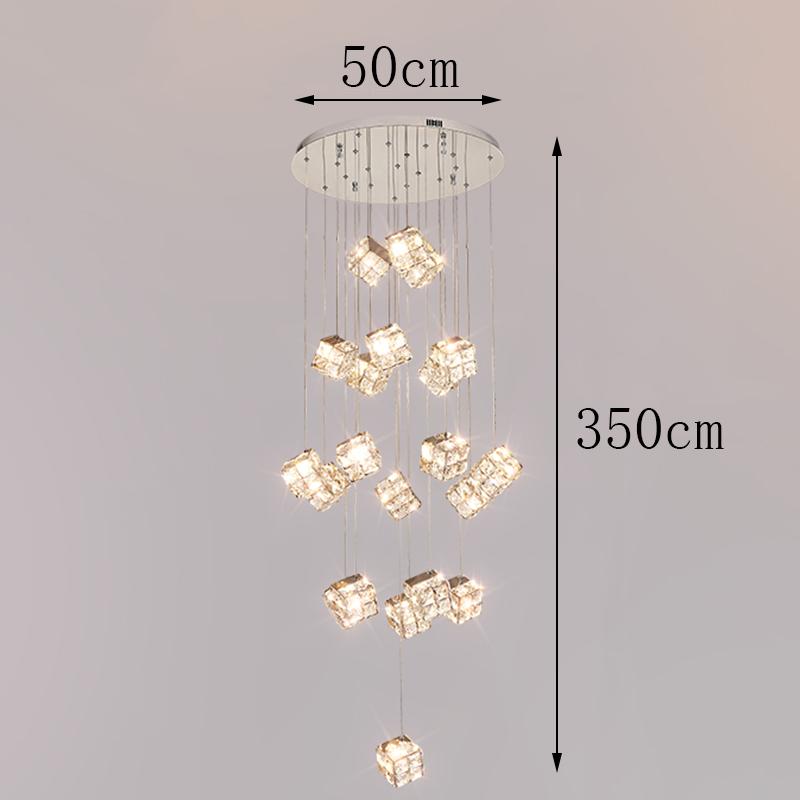 Home decorationPendant Lights, Luxury Crystal Living Room Chandelier, Bedroom Pendant Lamp, Ceiling Light, Indoor Lighting