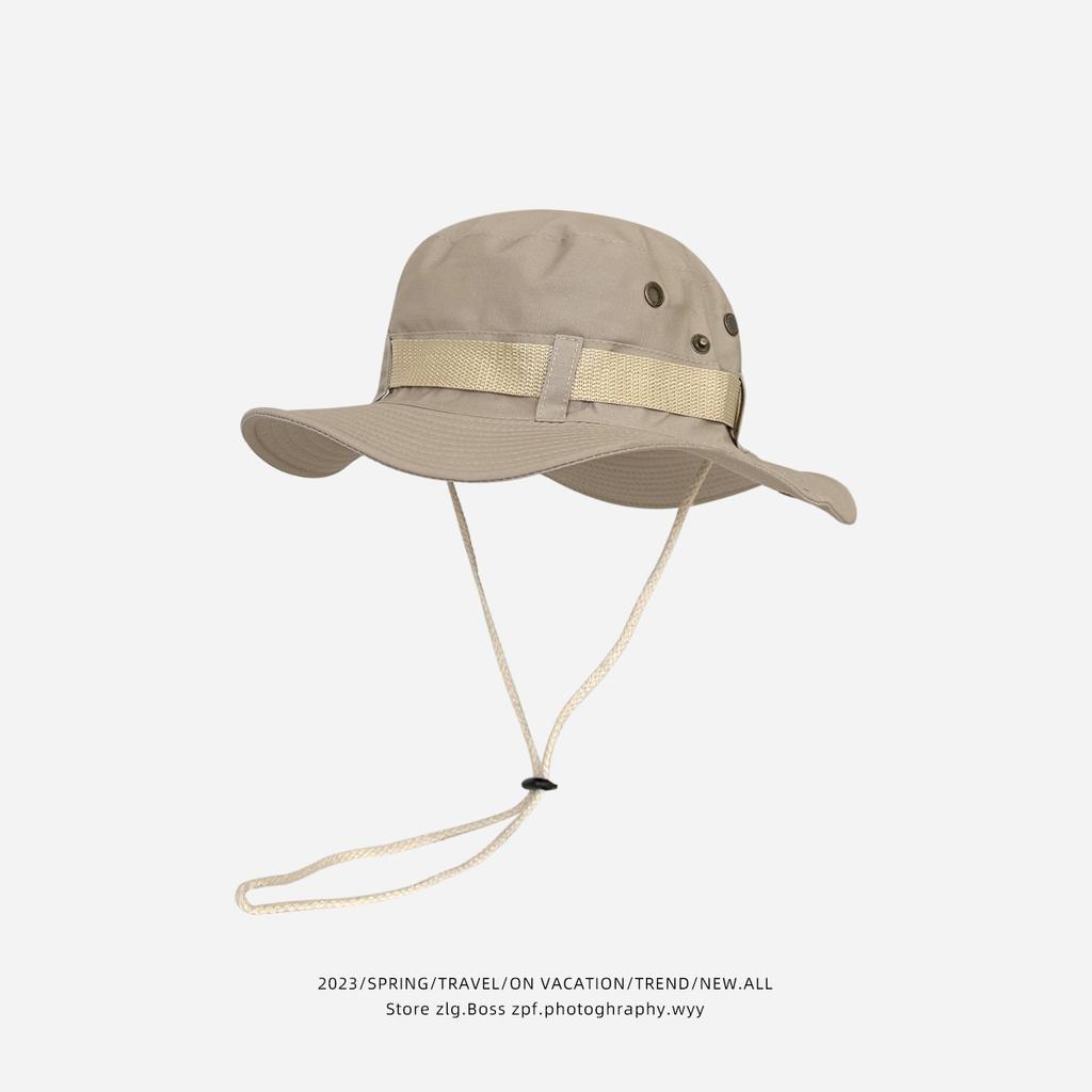 Unisex Outdoor Bucket Hat Summer Sunscreen Fishing Cap Men's Mountaineering Hiking Bob for Women And Men