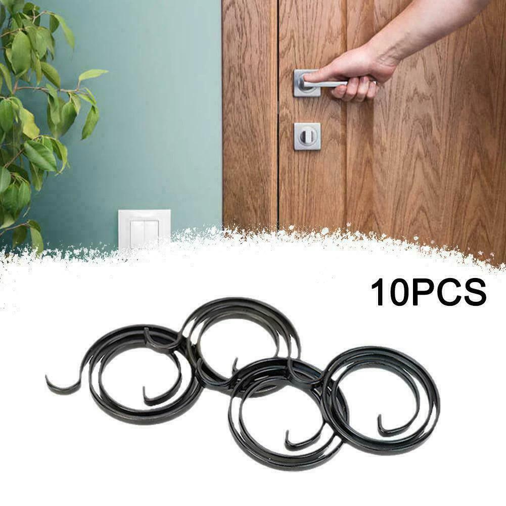 10Pcs 2.5 Turn Door Knob Handle Spring Replacement Torsion Spring For Door Internal Coil Repair Return Torsion Springs