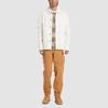 Timberland Solid Color Multi-Pocket Casual Lapel Work Jacket Men jackets White A425F-CM9
