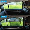 2pcs Car Window Sunshade Cover Block For Kids Car Side Window Shade Cling Sunshades Electrostatic Film Screen Shade