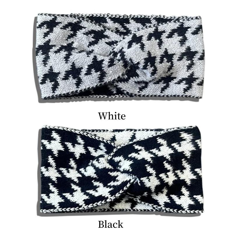 

5/3/2PCS Set Knitted Thousand Bird Fashion Women s Headbands Retro Warm High Elasticity Hairband Hair Accessoires