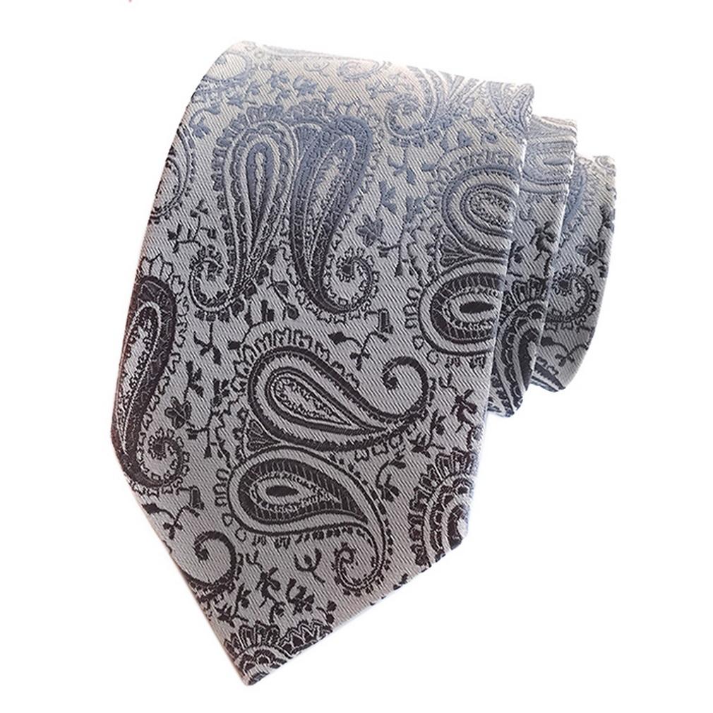 Men Flower Adjustable Neck Tie Business Wedding Suit Necktie