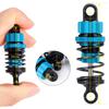 TRZX 4pcs 52mm RC Oil Shock Absorber Front & Rear Damper Kit Upgrade Parts for Tamiya M03, M04, M05, and M06 1/10 RC Touring Cars (Blue, 52mm)