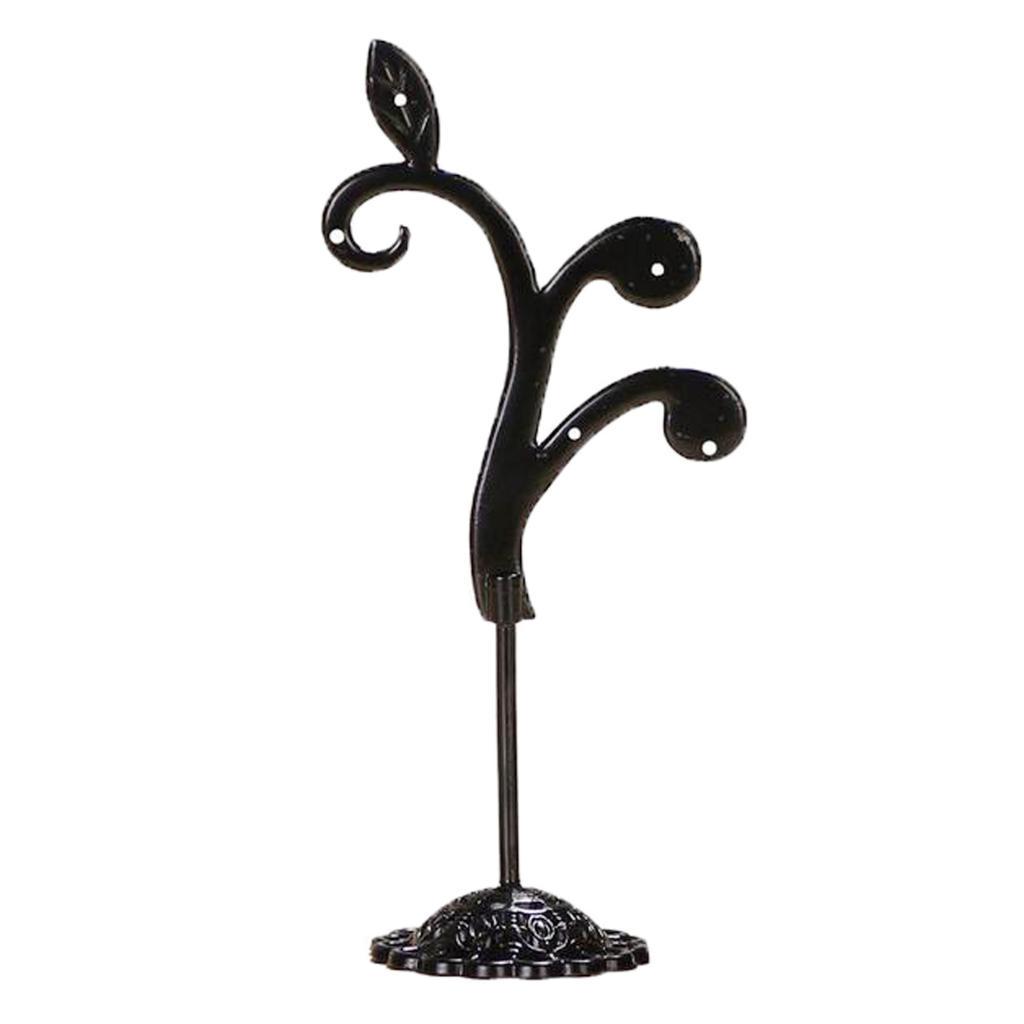 3x Iron T Bar Earring Necklace Jewelry Display Stand Rack