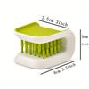 U-shaped Double-sided Knife Brush Chopsticks Cleaning Brush Bristle Knife and Fork Cleaning Brush Tableware Cleaning Brush