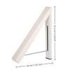Folding Clothes Hanger Space Saving Clothes Rack Invisible Clothes Storage Hanging Rack For Laundry Room Bathroom