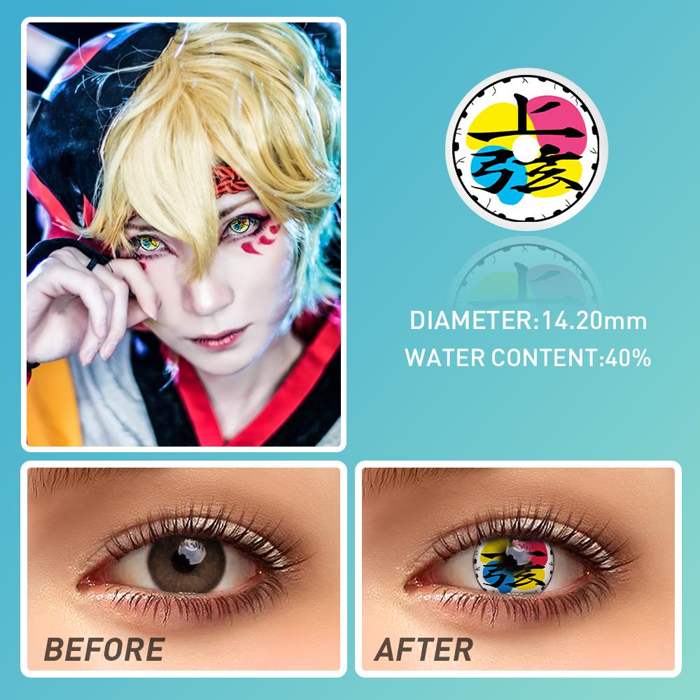 OJOTrend paio di lenti a contatto colorate Douma Lenti a