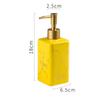 Color Ceramic Bathroom Soap Dispenser Shampoo Bottle Creative Color Household Liquid Soap Dispenser Cabins Hotel Apartment
