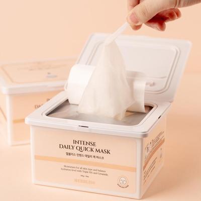 INTENSIVE TÄGLICHE SCHNELLMASKE 30 Stück, Feuchtigkeitsspendend, Koreanische Kosmetik, Kbeauty, Probe