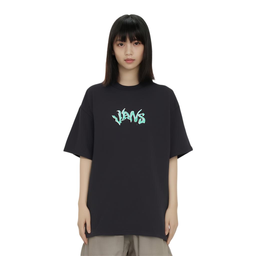 Vans Wild Circle Graphic Print T-Shirt Unisex Tops VN000SY0BLK