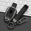 Interior Mouldings Alloy Style Car Key Case Cover Shell For Mercedes Benz A B C E S G Class W204 W205 W212 W213 W176 W177 GLC CL