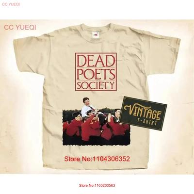 T-shirt Société des Poètes Disparus V2 Affiche de Film Vintage Tailles Naturelles S À 5xl Vêtements Vintage pour Graphistes Élégant