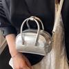New product simple style niche solid color portable Boston bag commuting versatile casual texture messenger women's bag