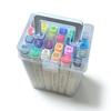 24pcs Double Headed Sketch Markers with Storage Box ,For Art Drawing Comics Design