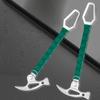 1Pcs Wrench Pry Bar Nail Lifting Multifunctional Sheep Horn Connected Hammer Woodworking Hammer Folding Sheep Horn Hammer