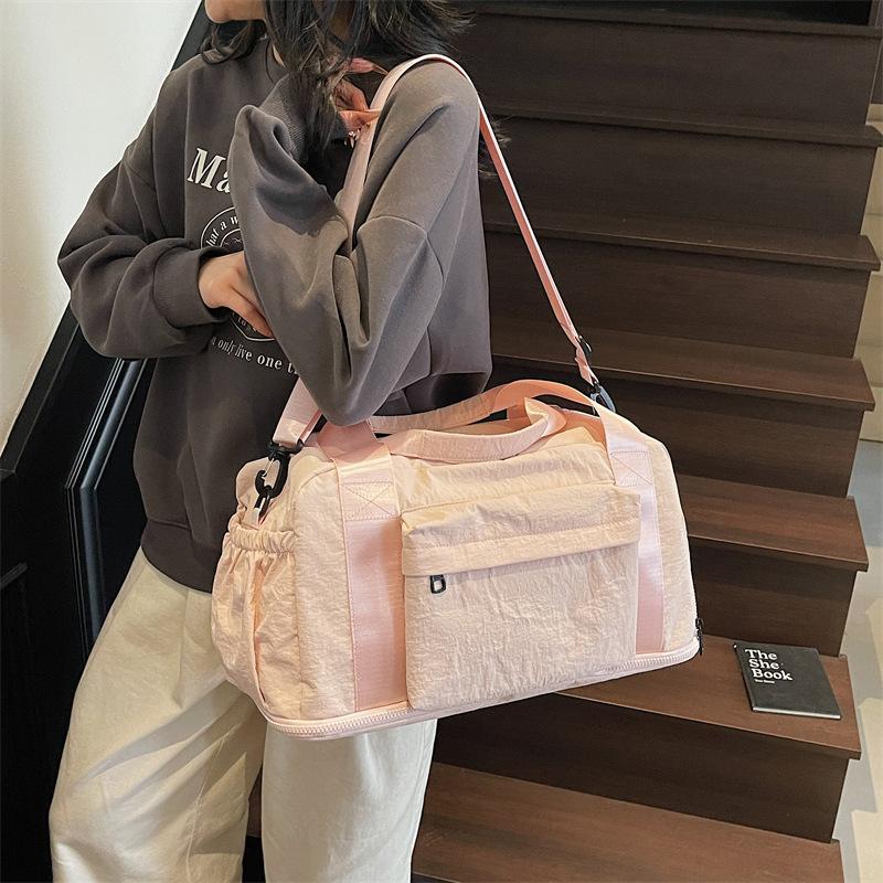Fashion fitness bag new simple large-capacity sports yoga bag storage crossbody portable business travel bag