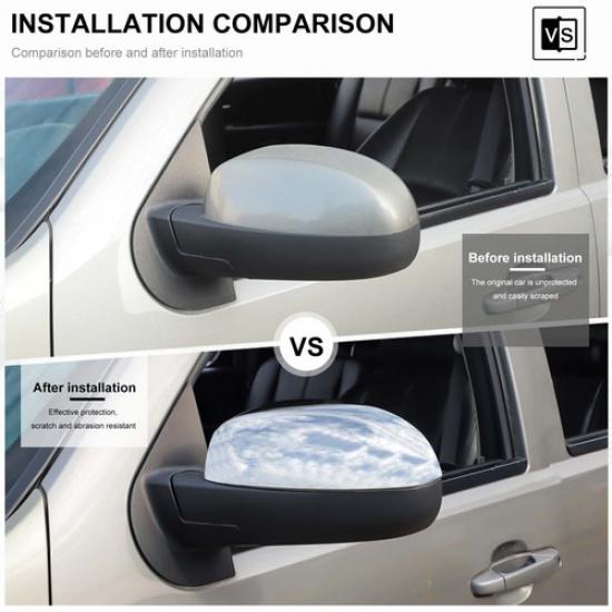 2 st backspegelkåpa för Chevy Silverado Suburban Tahoe Sierra 07-13