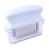 Meat Tenderizer Pork Beef Steak Needle 48 Blade Tenderizer Tool for Kitchen Cooking White