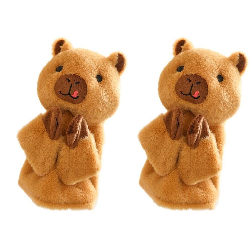 1/2Pcs Funny with Sound Boxing Dog Battle Tricky Gifts Husky Vocal Hand Puppet